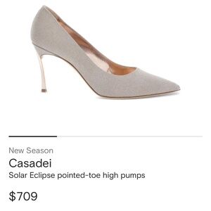 Casadei Solar Eclipse pointed-toe high pumps